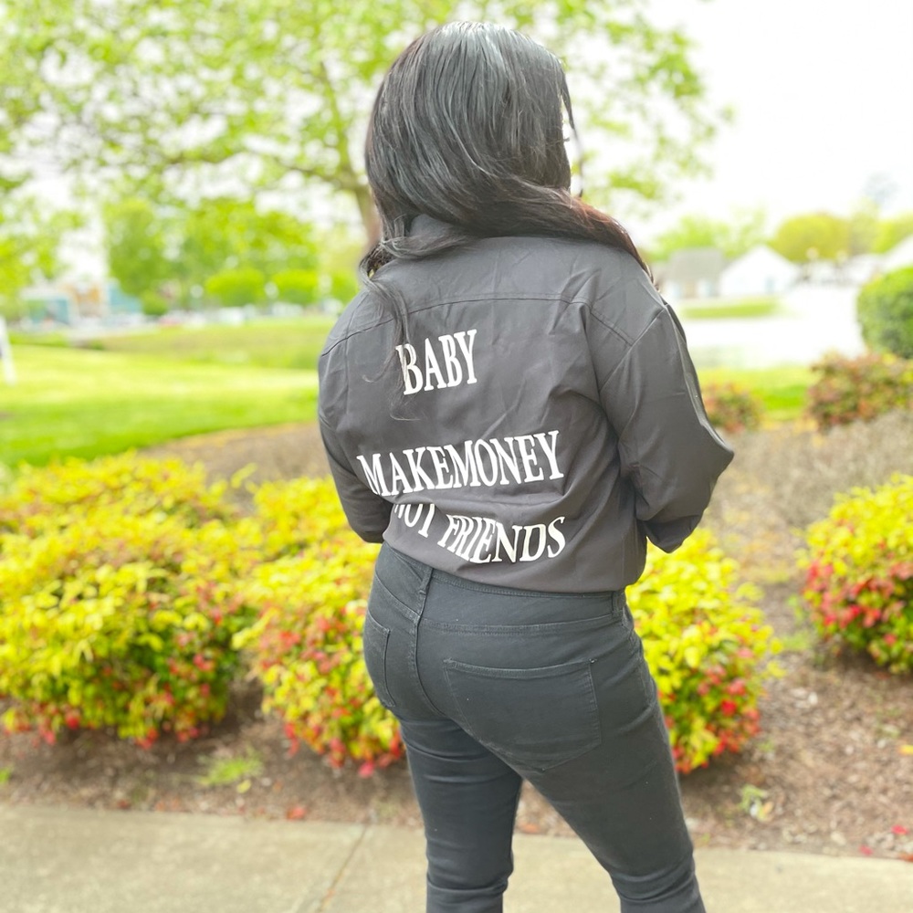 “Make Money Not Friends” -blouse - Picture 2 of 4